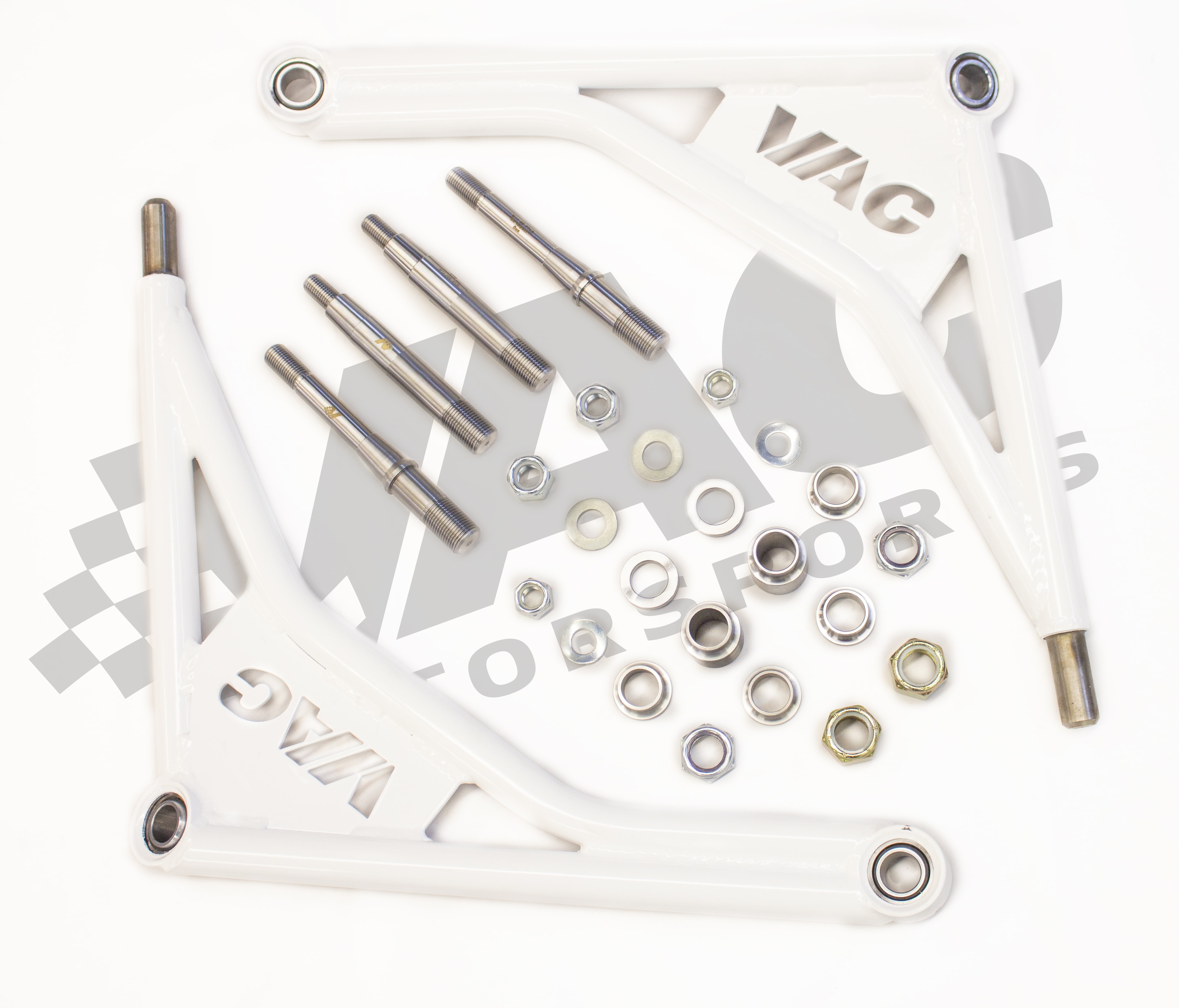 VAC Motorsports Race Front Control Arms, Tubular Steel, BMW E36 M3